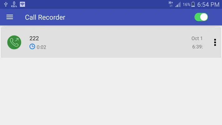 Call Recorder Pro Automatic android App screenshot 3